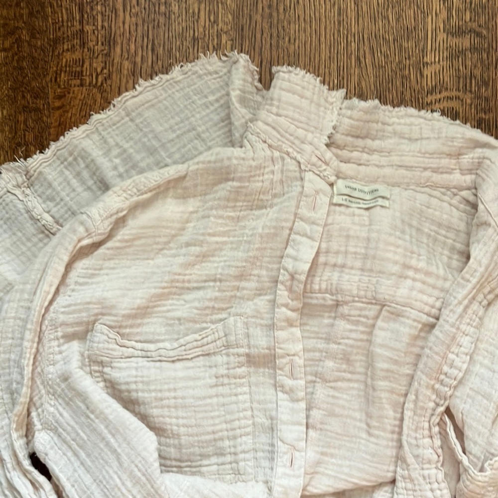 Urban cotton button up